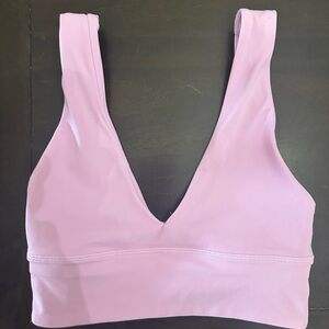 Lululemon Vita Pink V-Neck Bra